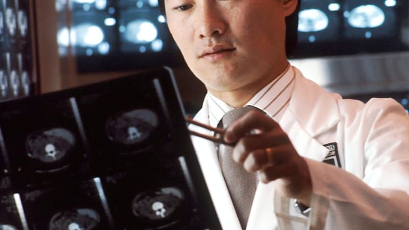 入院用の荷物を準備する様子